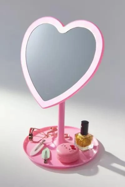 Urban Outfitters UO Heartbeat Makeup Vanity Mirror 3