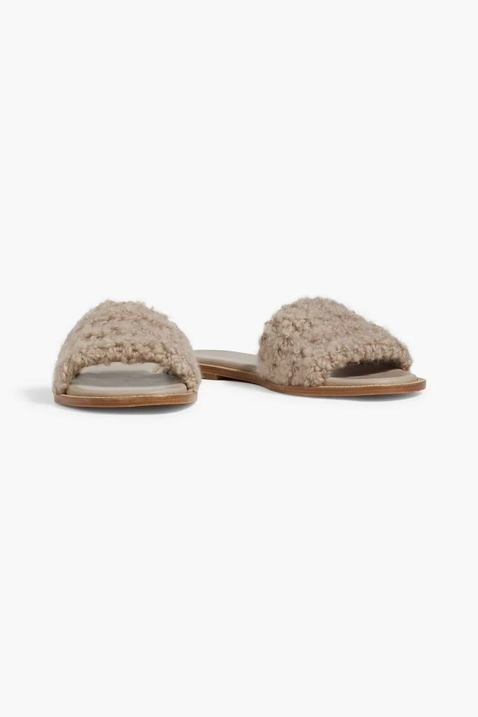 Gabriela Hearst Ballast cashmere slides 2