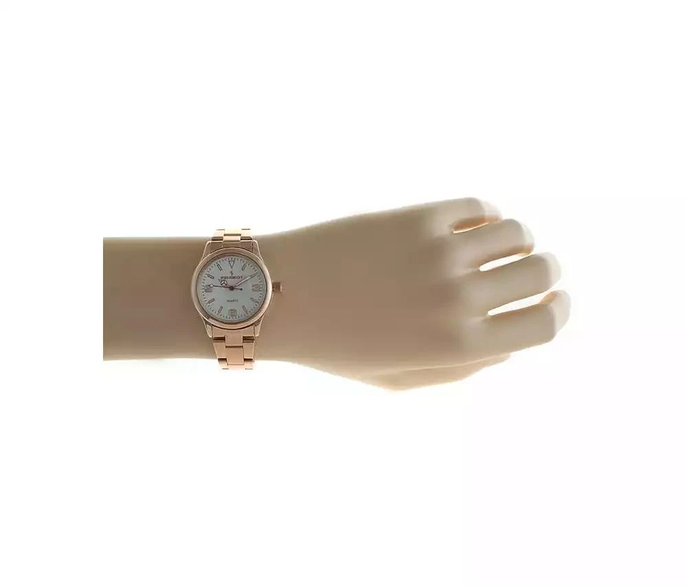 Peugeot Women's Rose Gold Everyday Easy-Read 32mm Status Bracelet Watch 3