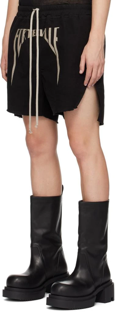 Rick Owens Black Porterville Boxers Shorts 4