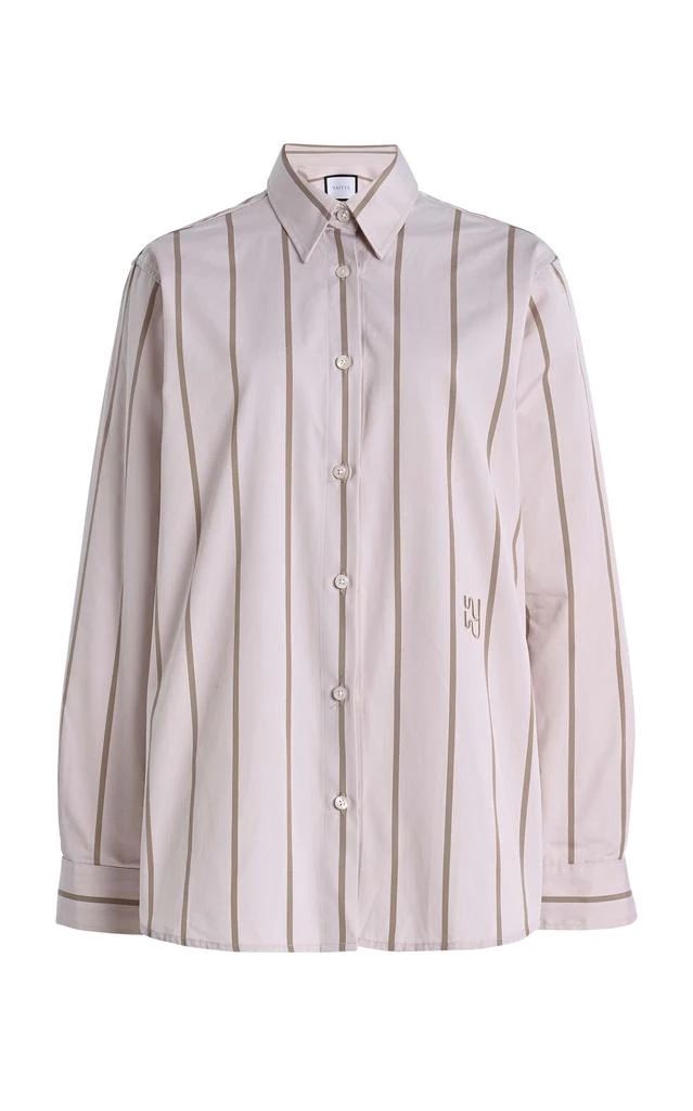 YAITTE YAITTE - Exclusive Buoy Cotton Shirt - Neutral - XS - Moda Operandi 1