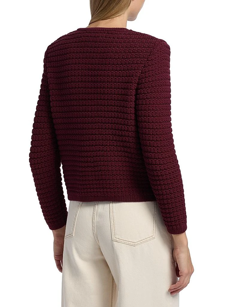 ba&sh Gaspard Cotton-Blend Knit Cardigan 5