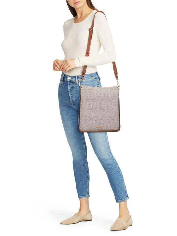 Calvin Klein Fay Monogram Crossbody Bag 2