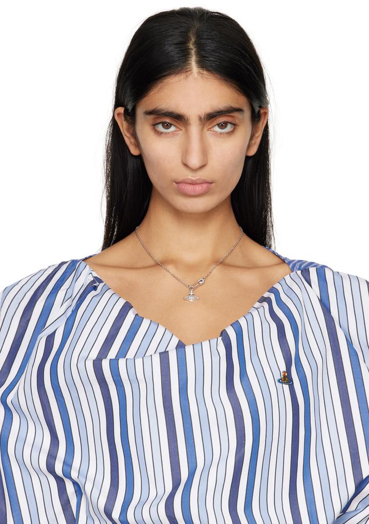Shop Silver Lucrece Pendant Necklace on Sale at BeyondStyle