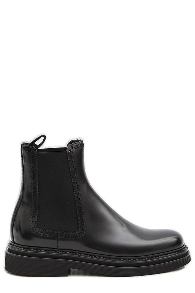 Dolce 
Gabbana Dolce 
Gabbana Round Toe Ankle Boots 1
