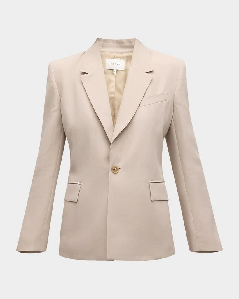 FRAME Single-Breasted Blazer 1