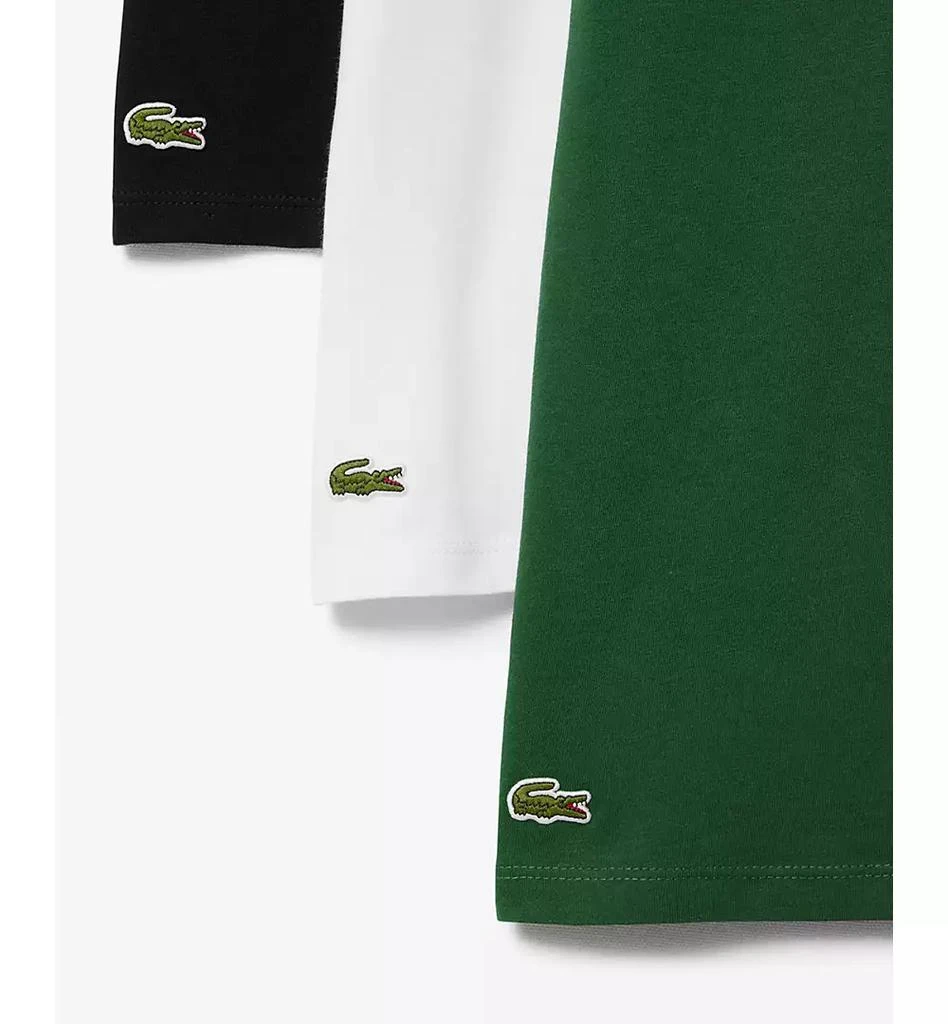 Lacoste Men
s 3-Pack Gift Set Slim Fit Crewneck T-Shirts 2