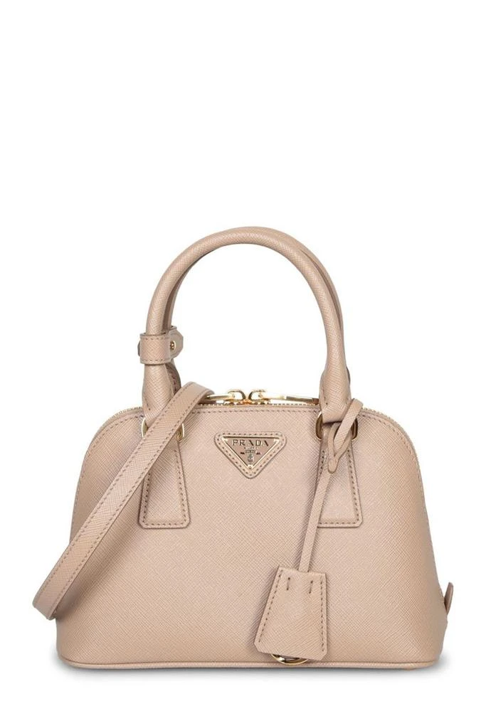 Prada Prada Triangle-Logo Zipped Tote Bag 1