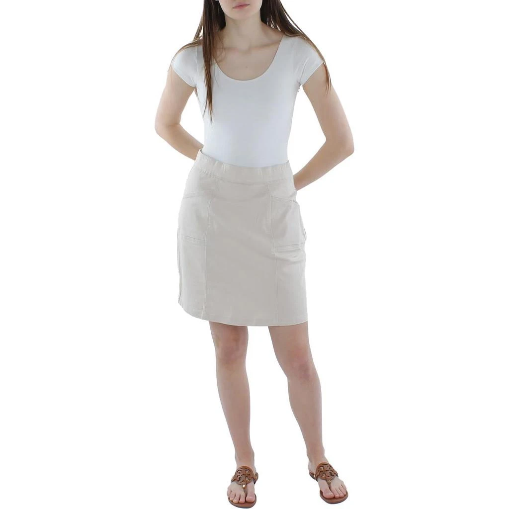 Jag Jeans Womens Twill Pull On Skort 1