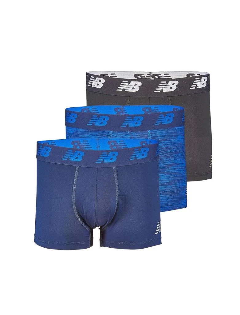 New Balance New Balance - Men's 3-Pack Premium Performance Boxer Briefs 3" 1