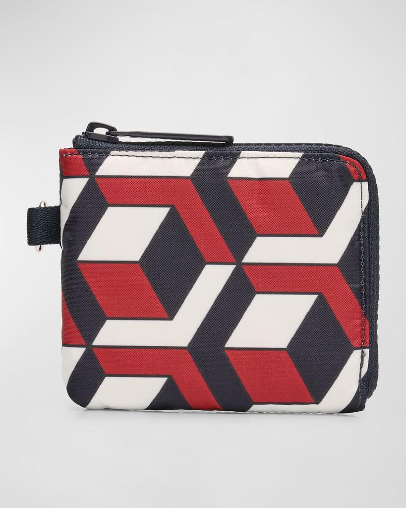 Libertine x LeSportSac Geometric-Print Zip Wallet