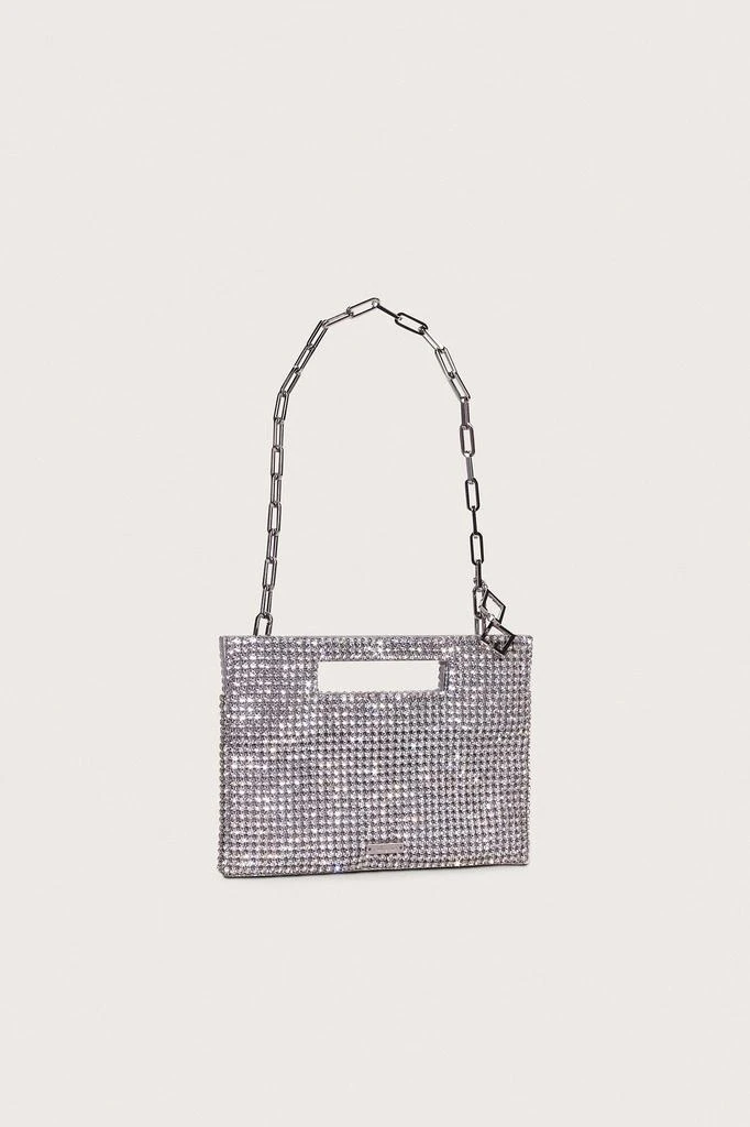 Cult Gaia Mini Sac À Bandoulière En Strass Lucinda - Transparent 3