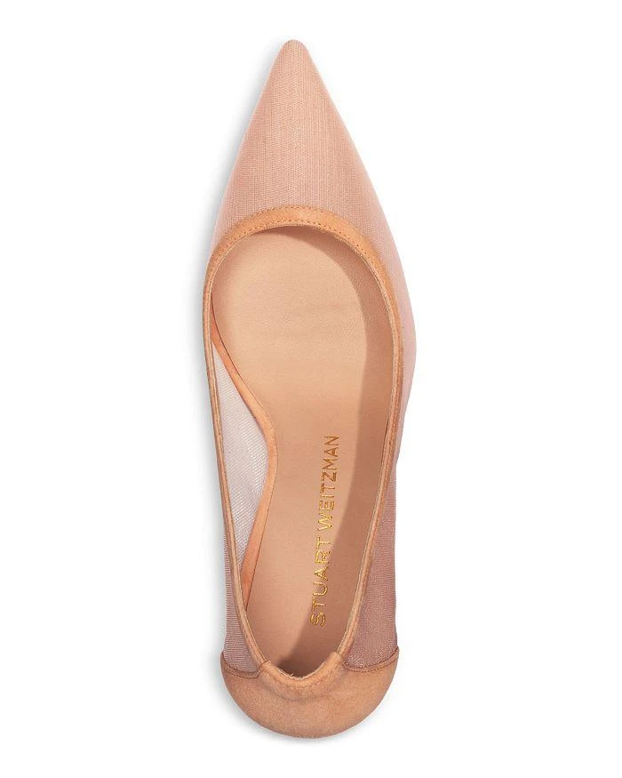 Stuart Weitzman Women's Stuart 85 Mesh Pumps 3