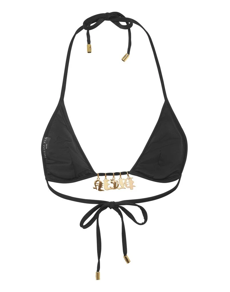 Philipp Plein Swimwear Top Triangle Bra Charms 2