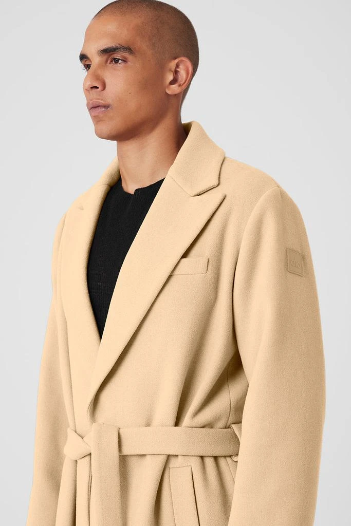Alo Wool Gameday Overcoat - Camel 4