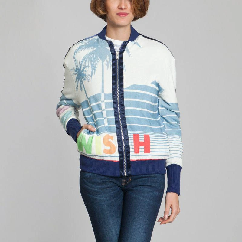Amish Boyish Sun Bomber Jacket Blue AMISH BOYISH 1