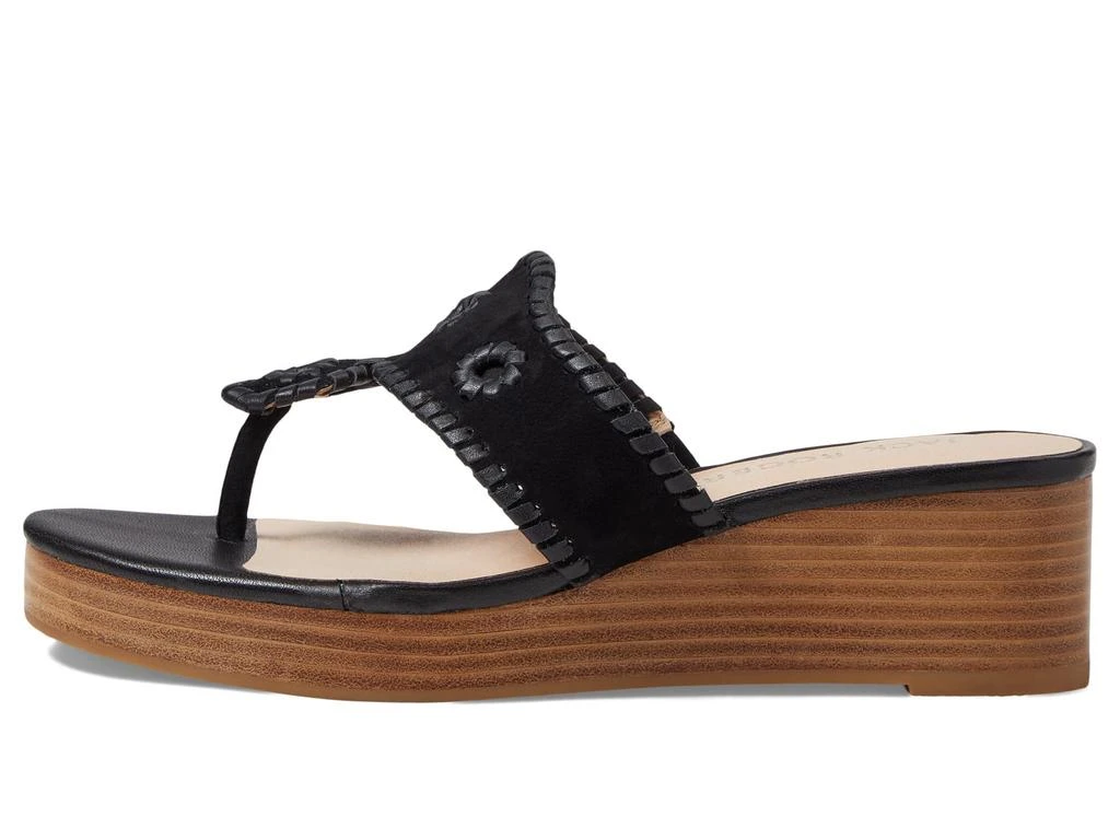 Jack Rogers Jacks Mid Wedge - Suede/Stacked 3