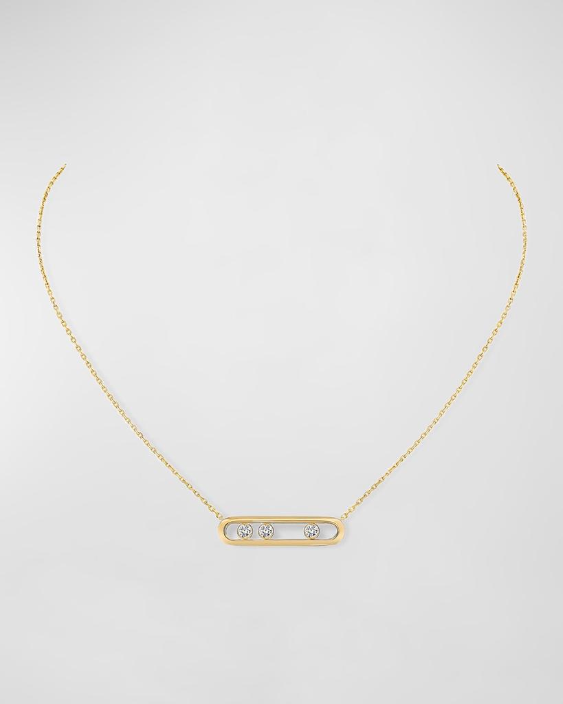 Messika Move 18K Rose Gold Diamond Necklace