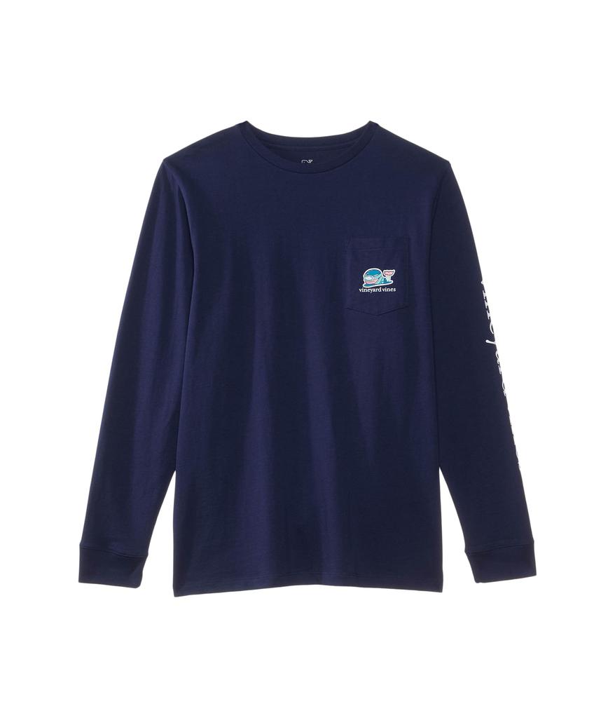 Vineyard Vines Snowboard Rail Long Sleeve Tee (Toddler/Little Kid/Big Kid)