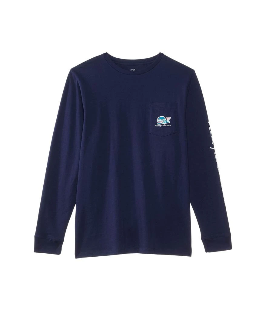 Vineyard Vines Snowboard Rail Long Sleeve Tee (Toddler/Little Kid/Big Kid) 1