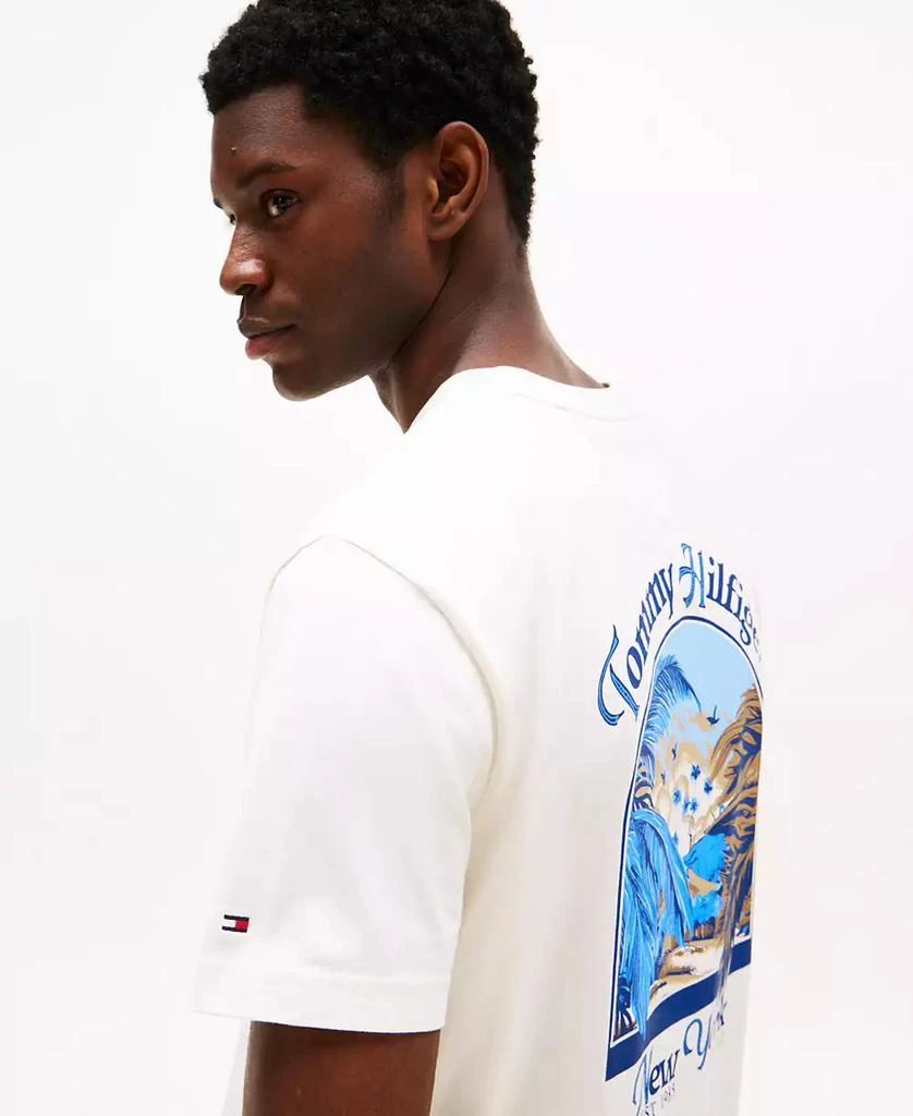 Tommy Hilfiger Men's Relaxed Fit Short Sleeve Crewneck Logo Graphic T-Shirt 3