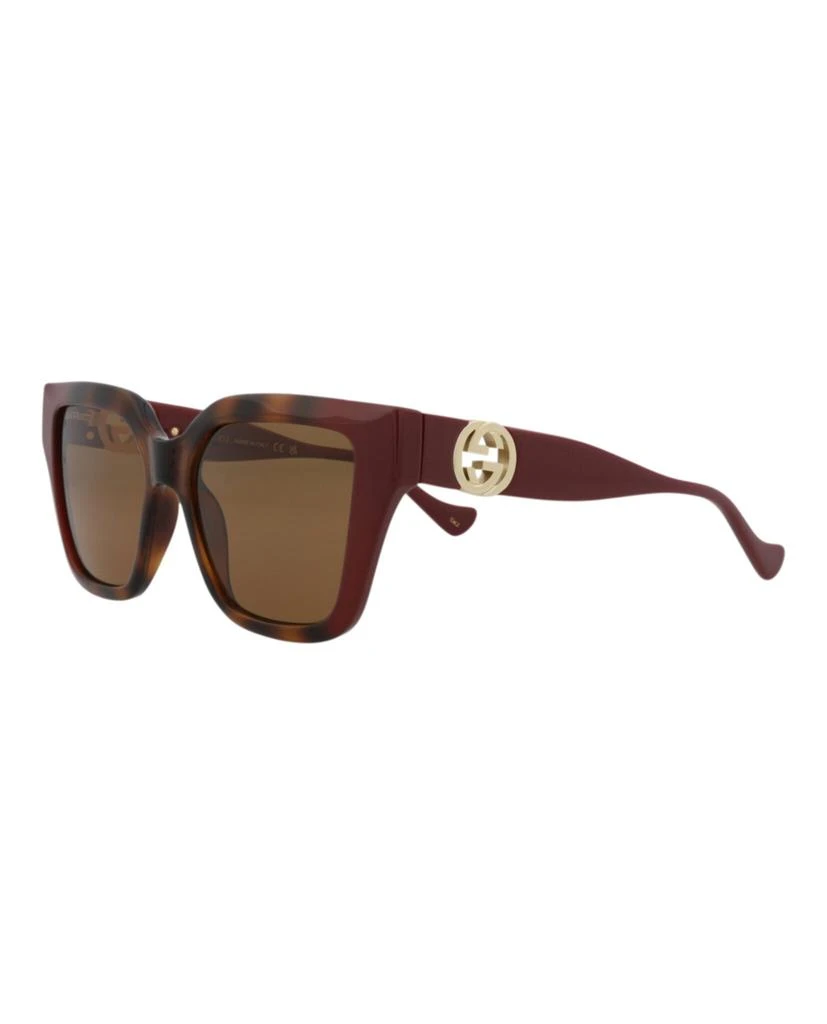 Gucci Square-Frame Injection Sunglasses 2
