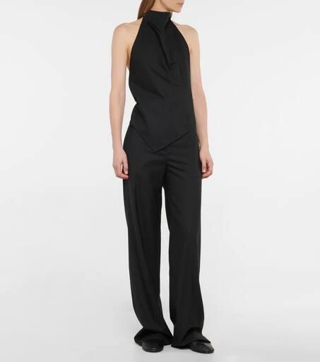 The Row Bence halterneck wool top 2