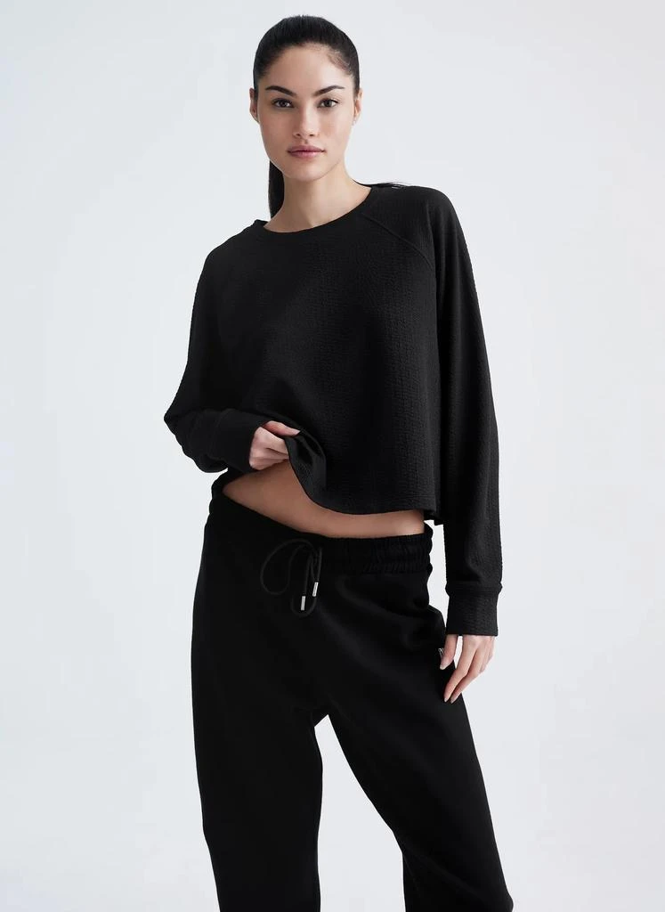 DKNY SNAKE JACQUARD CREW NECK 1