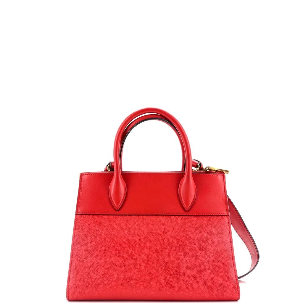 Prada Paradigme Tote Saffiano with City Calf Small 2