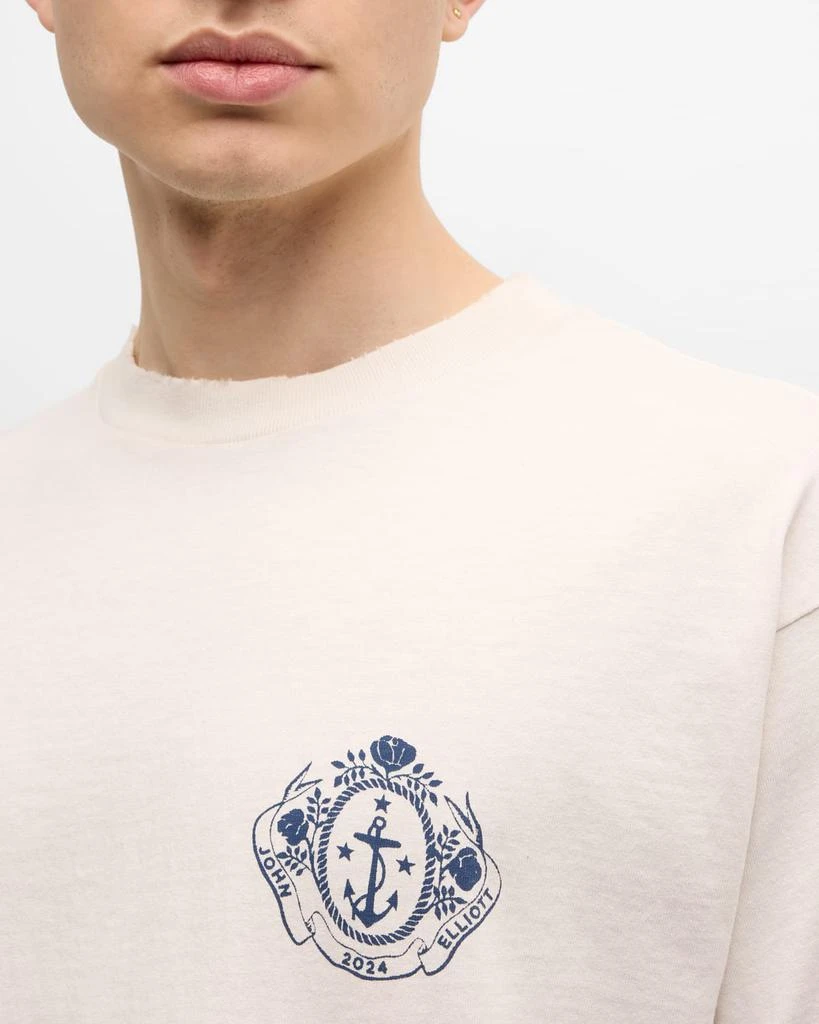 John Elliott Men's Dinghy Applique T-Shirt 5