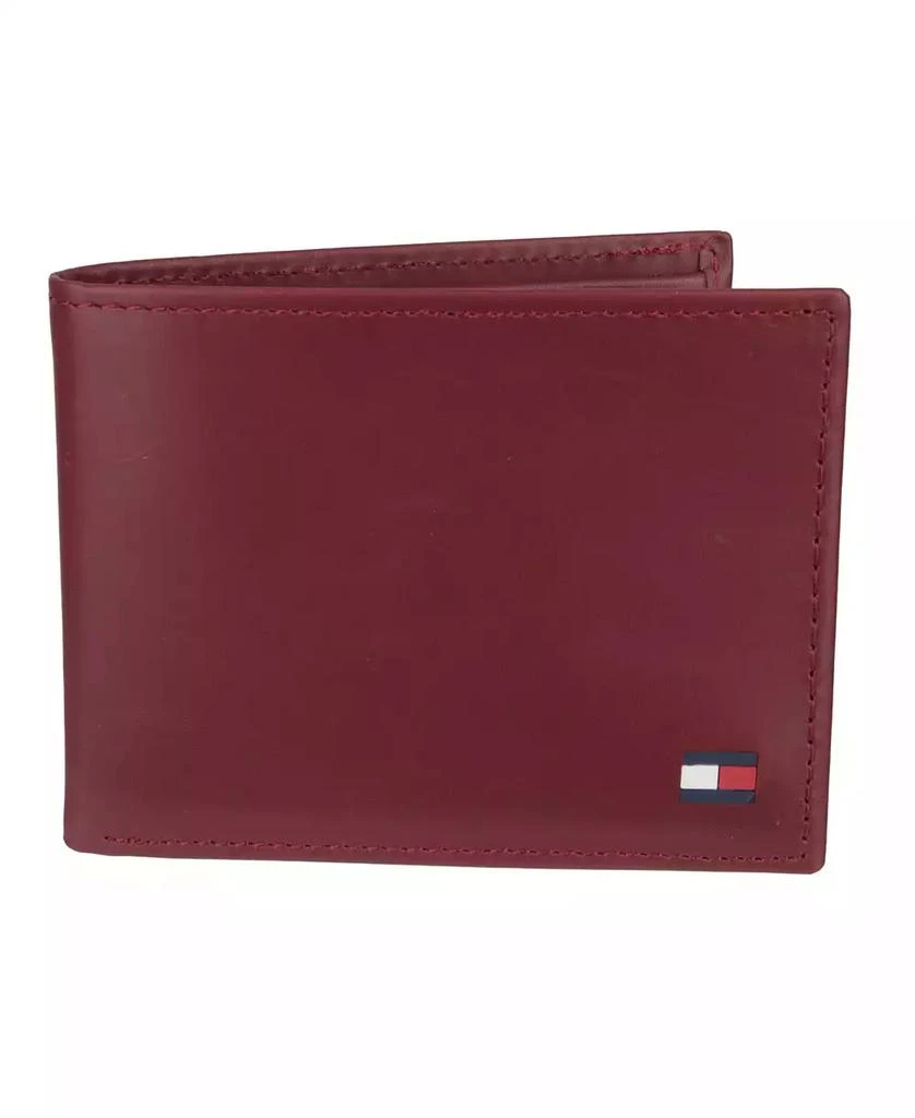 Tommy Hilfiger Men's Leather Passcase Wallet 1