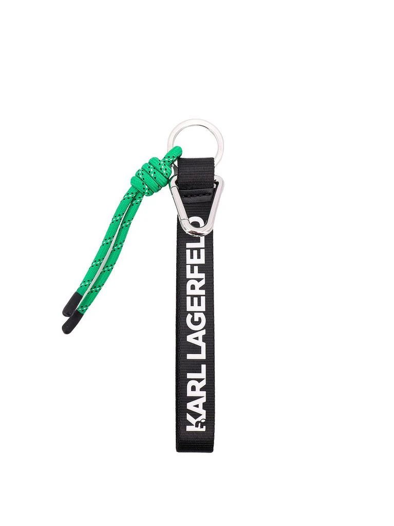 Karl Lagerfeld Paris Karl Lagerfeld Logo Embossed Key Ring 1