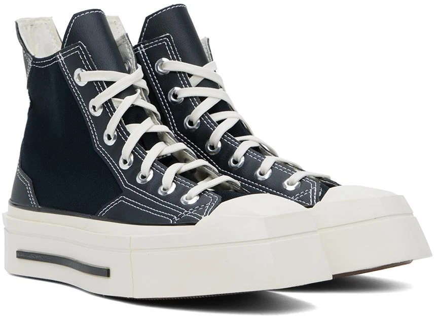 Converse Black Chuck 70 De Luxe Squared High Top Sneakers 4