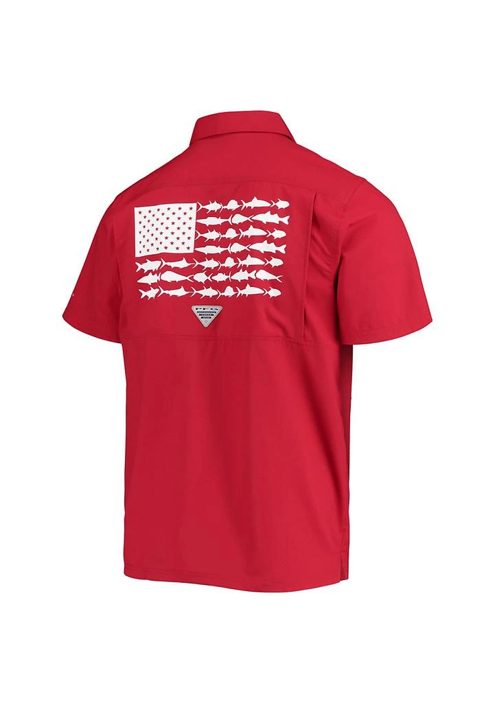 Columbia NCAA PFG Oklahoma Sooners Slack Tide Camp Button-Up Shirt 3