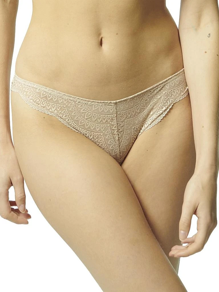 Simone Pérèle Karma Scalloped Lace Tanga 1