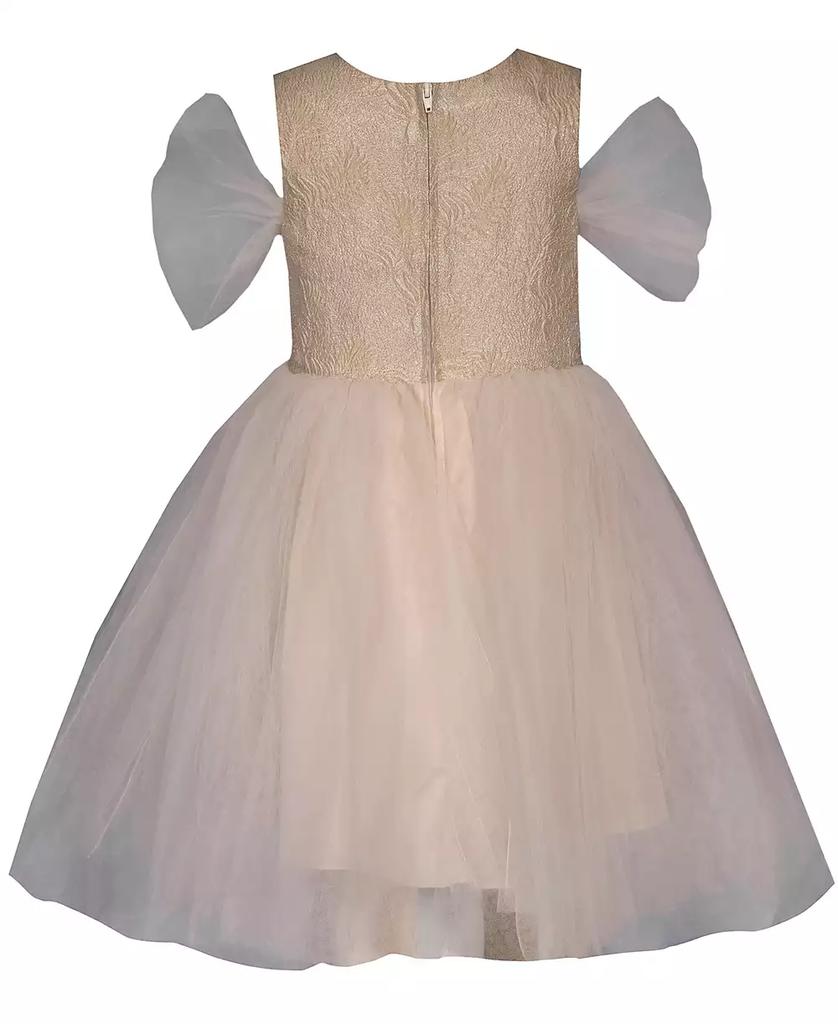 Bonnie Jean Little Girls Mesh Ballerina Party Dress