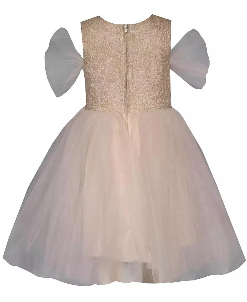 Bonnie Jean Little Girls Mesh Ballerina Party Dress 2