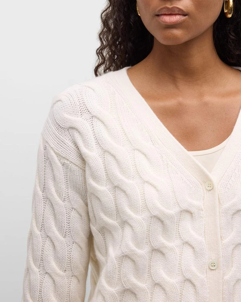 TSE Cashmere Cashmere Cable-Knit Cardigan 5