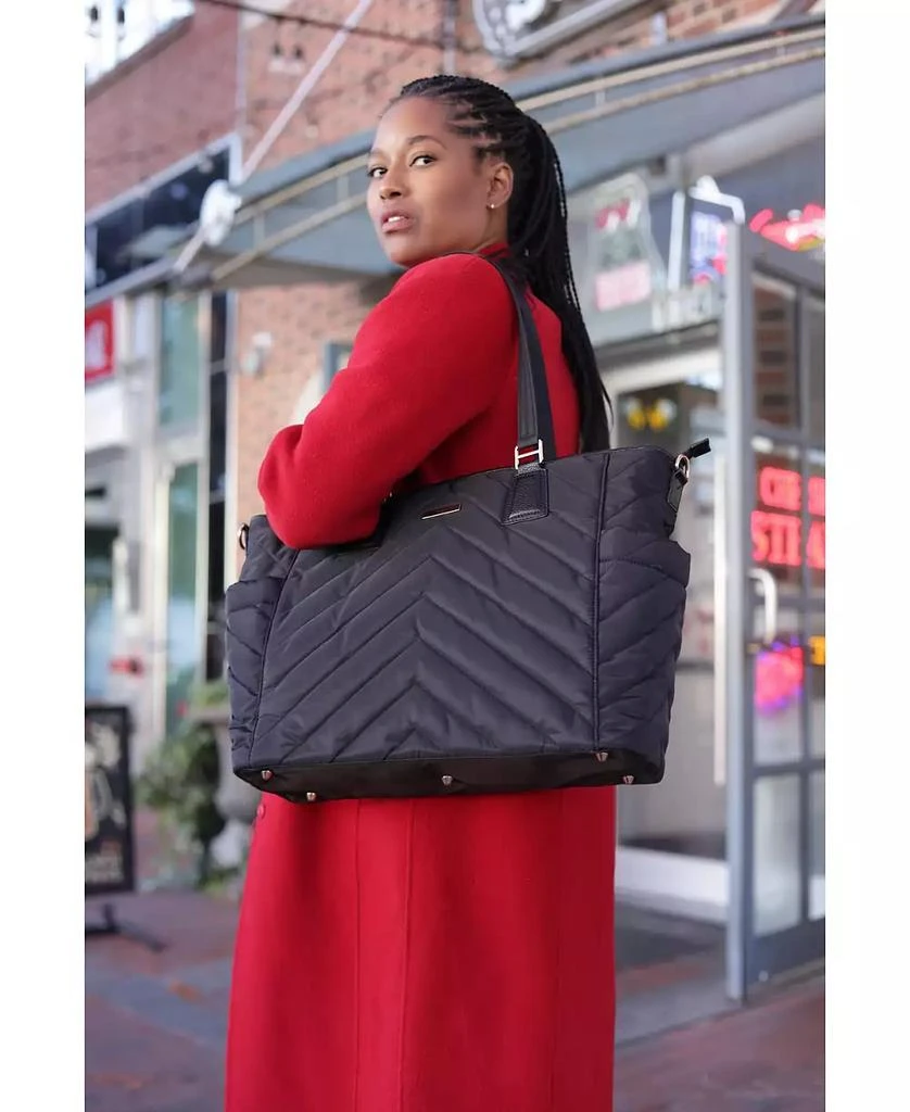 MinkeeBlue Convertible Organizational Ella Tote Bag with Lunch Bag 5