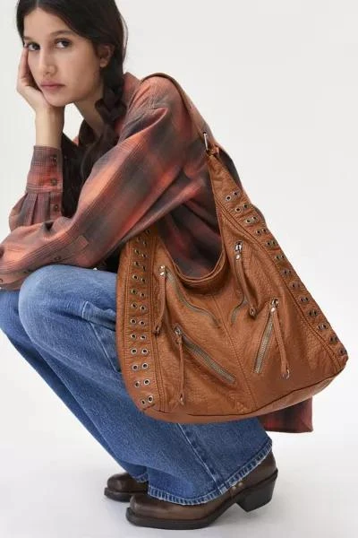 Silence + Noise Silence + Noise Zipper Hobo Bag 1