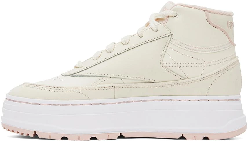 Reebok Off-White Club C Geo Mid Sneakers 3