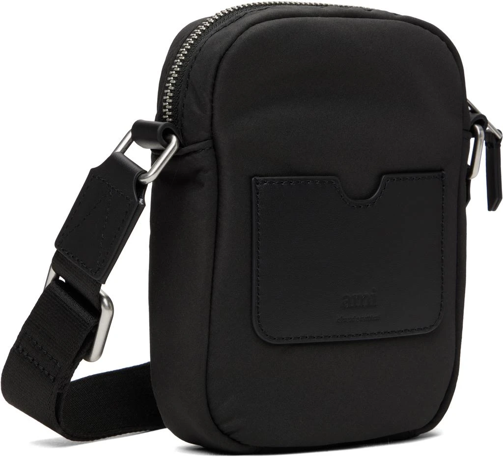 AMI Black Small Ami de Coeur Bag 3