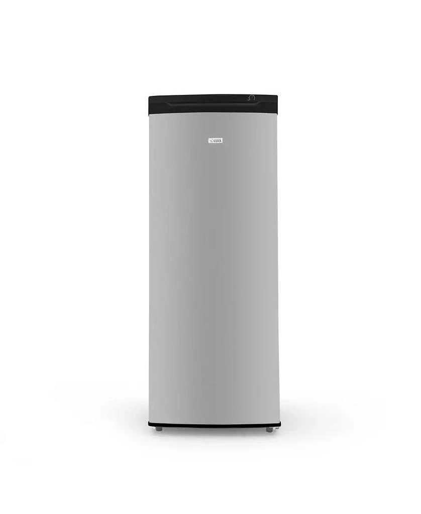 Commercial Cool Upright Freezer, Stand Up Freezer 6 Cu Ft with Reversible Door.