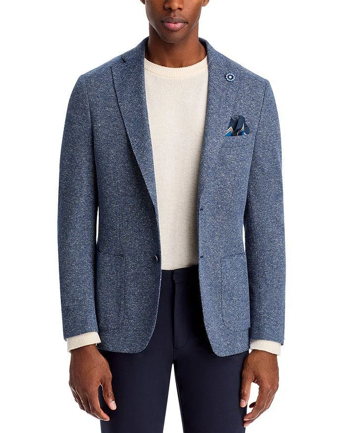 Hart Schaffner Marx New York Mélange Jersey Unstructured Sport Coat 1
