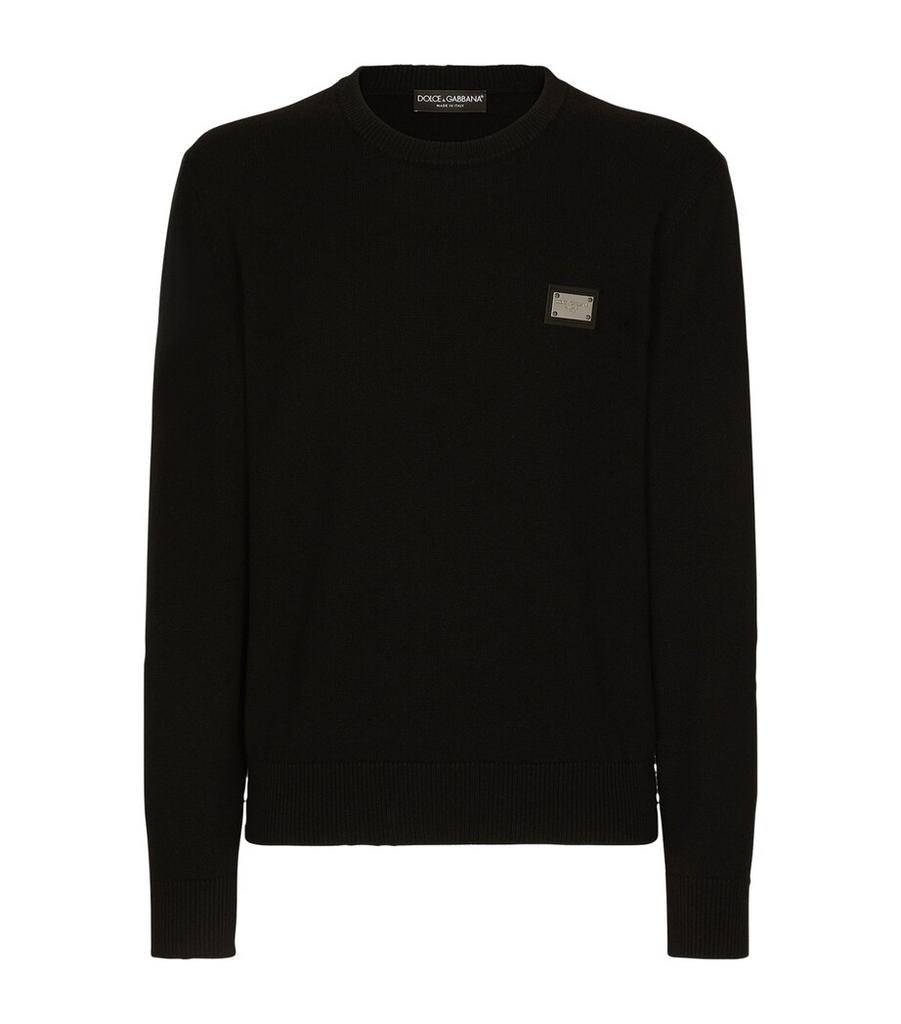 Dolce & Gabbana Wool-Cashmere Essentials Sweater