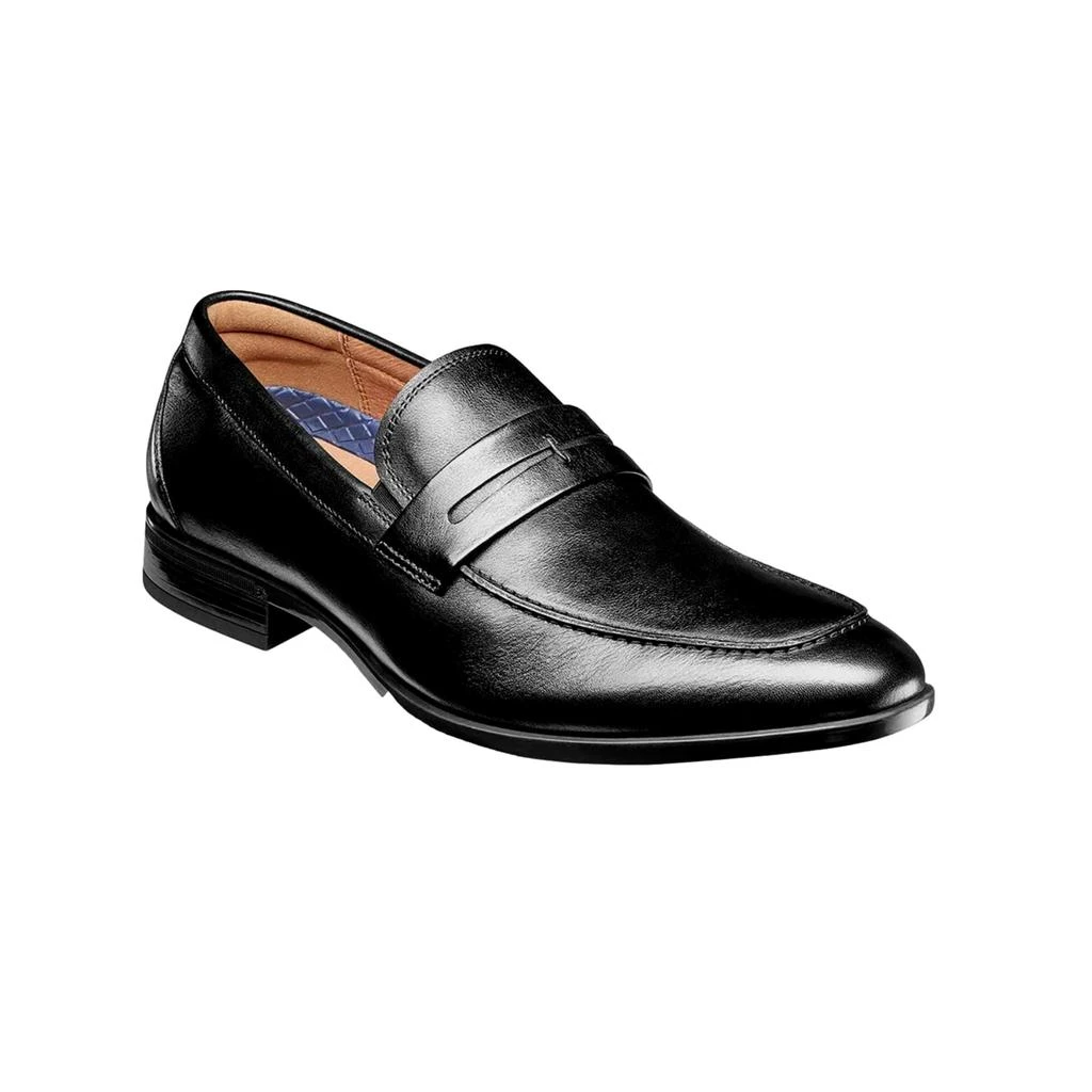 Florsheim Zaffiro Moc Toe Penny Loafer Black  15206-001 Men's 1