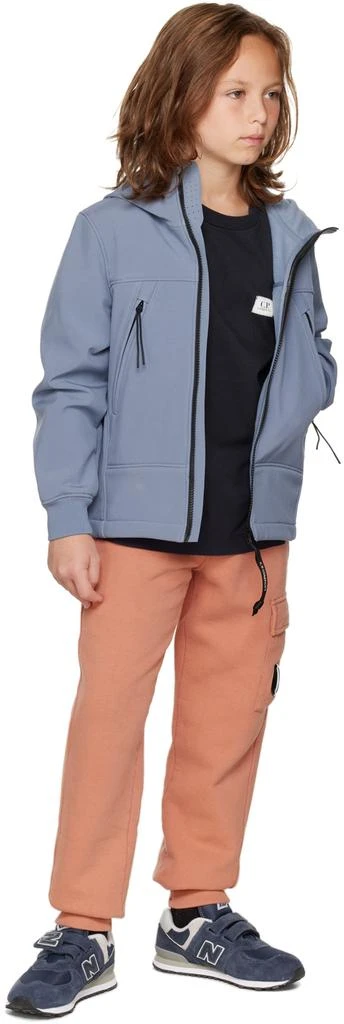 C.P. Company Kids Kids Blue Shell-R Goggle Jacket 4