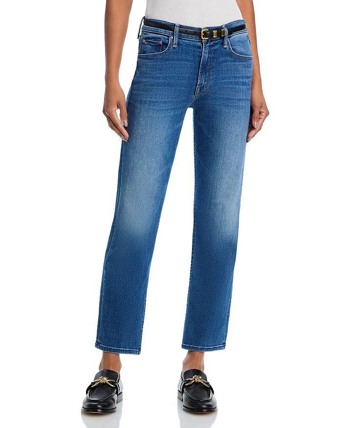 MOTHER The Outsider High Rise Ankle Jeans in Connect the Dots 1