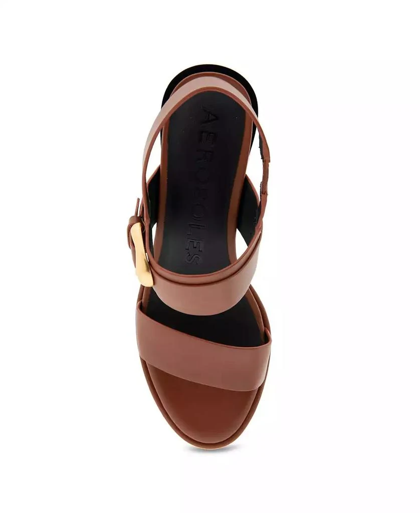 Aerosoles Women's Nova Ornamented Buckle Strap Sandals 5