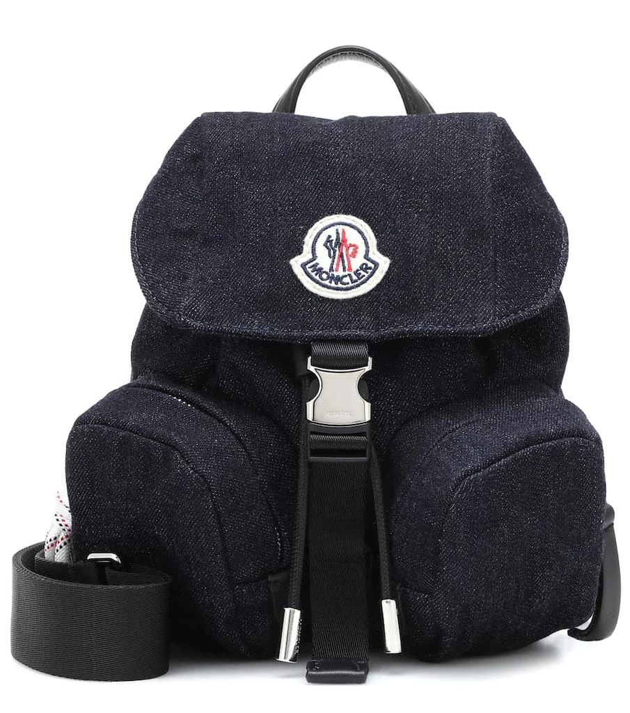 Moncler Dauphine Mini denim backpack 1